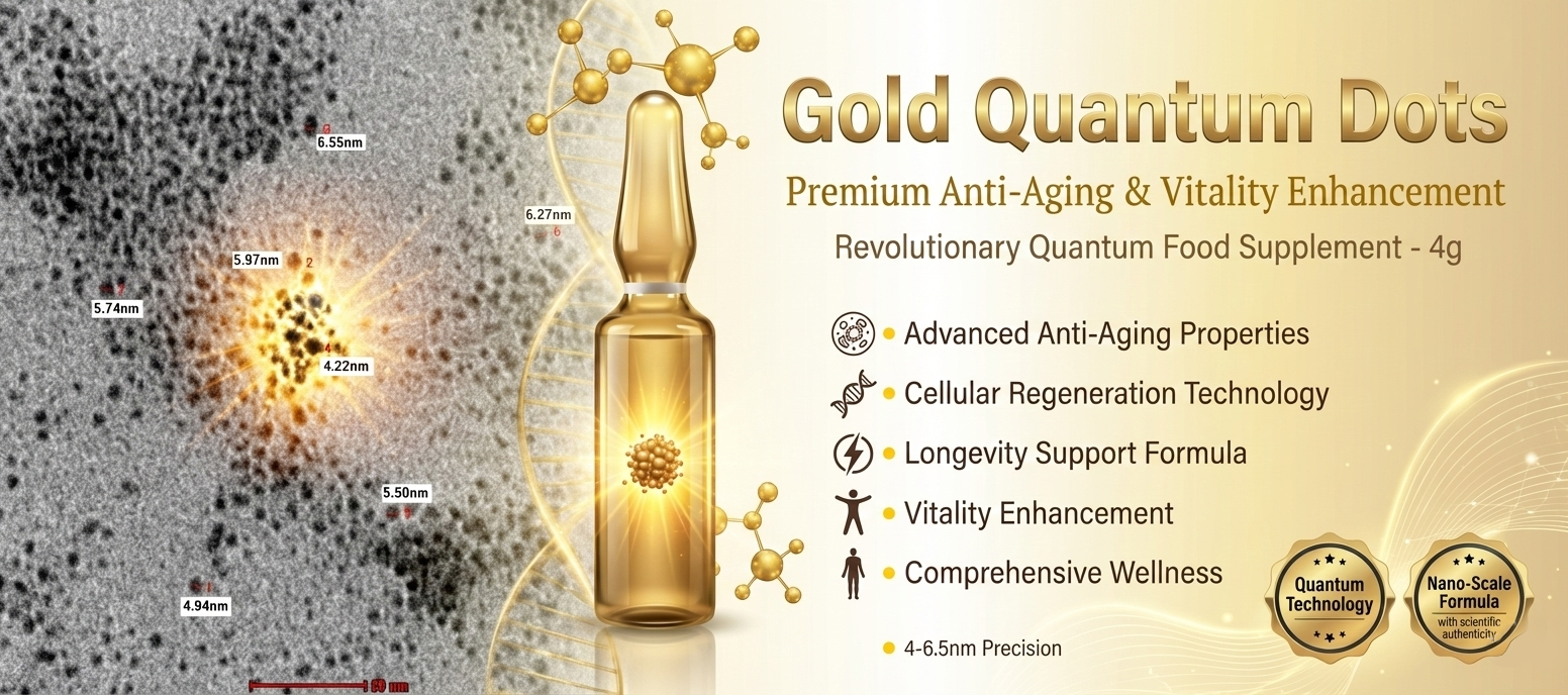 Gold Quantum Dots Banner