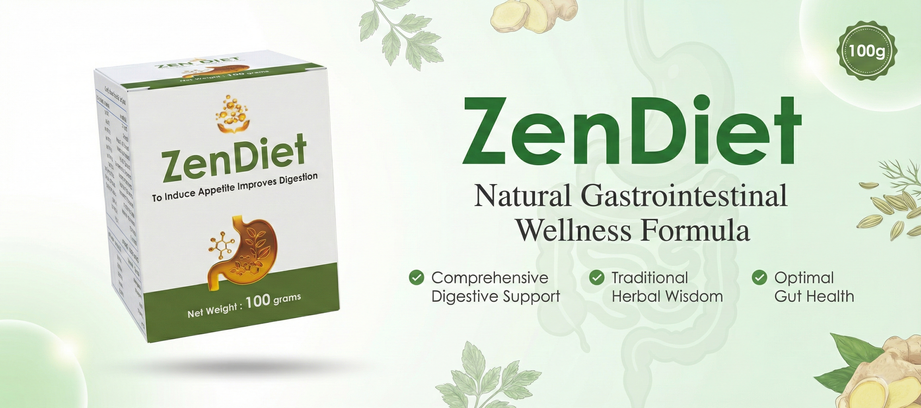 Zen Diet (100g) Banner